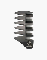 "The Shuriken" Metal Comb By Ubersuave